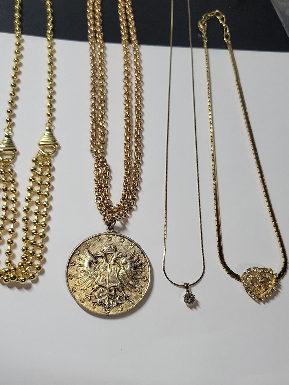 Medallion Pendant Necklace - Women Jewelry Lot